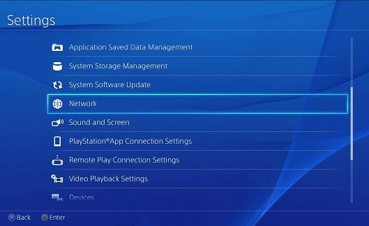 Navigate-to-the-Settings-from-the-main-screen-of-the-PS4-1-1 7 طرق لإصلاح تعطل وتجمد PS4 (PlayStation 4)
