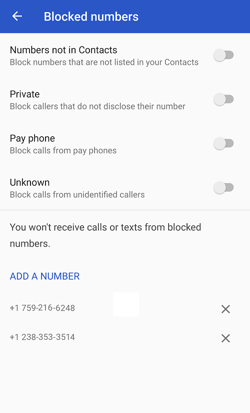 Now-to-block-a-number-on-Pixel-add-it-to-the-list كيفية حظر رقم هاتف على Android
