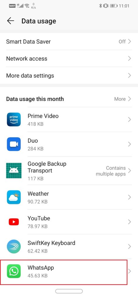 Scroll-down-and-select-WhatsApp-473x1024-1 إصلاح المشاكل الشائعة في WhatsApp