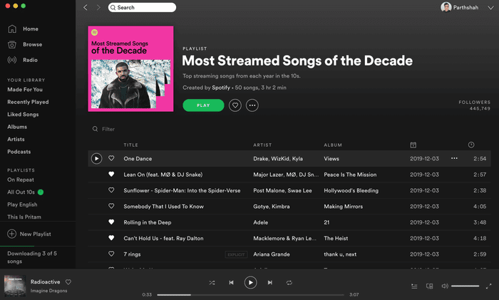 Spotify-desktop_935adec67b324b146ff212ec4c69054f Spotify مقابل Amazon Music: ما هي خدمة بث الموسيقى الأفضل