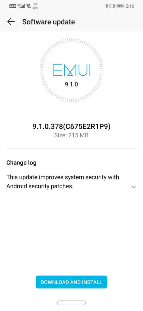 Update-gets-downloaded-and-installed-473x1024-1 أفضل 9 طرق لإصلاح خطأ "للأسف توقف التطبيق"