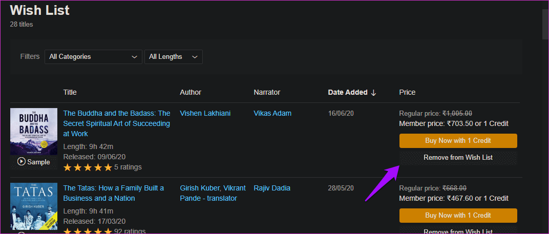 View-Wishlists-on-Audible-10_4d470f76dc99e18ad75087b1b8410ea9 كيفية عرض قائمة الرغبات في Audible على أي جهاز