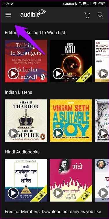 كيفية عرض قائمة الرغبات في Audible على أي جهاز - %categories