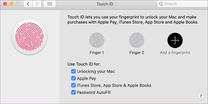 add-fingerprint_935adec67b324b146ff212ec4c69054f كيفية إعداد Touch ID واستخدامه لتأمين Mac الخاص بك