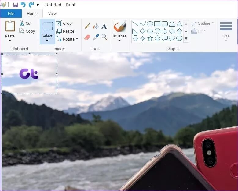 add-transparent-image-over-another-picture-in-paint-and-paint-3d-7_4d470f76dc99e18ad75087b1b8410ea9 كيفية وضع صورة شفافة على أخرى في Paint و Paint 3D