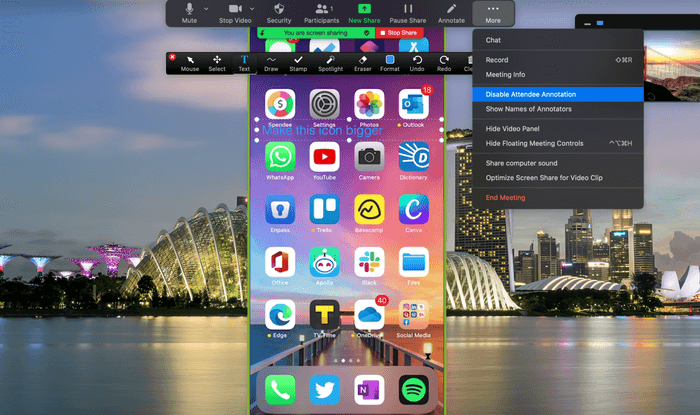 كيفية مشاركة شاشة iPhone أو iPad على Zoom - %categories