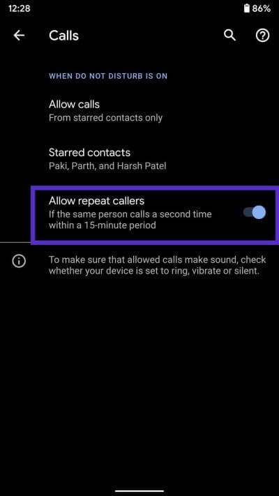 disable-repeat-callers_935adec67b324b146ff212ec4c69054f لماذا أتلقى مكالمات عند تشغيل وضع عدم الإزعاج