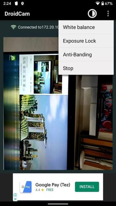 droidcam-options_935adec67b324b146ff212ec4c69054f EpocCam مقابل DroidCam: أي تطبيق كاميرا ويب أفضل على Windows