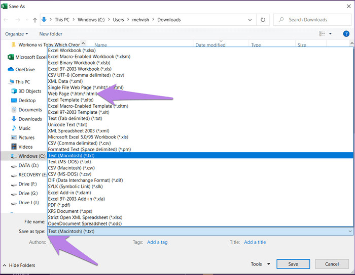 3 أفضل الطرق لتحويل Excel Sheet إلى جدول HTML - %categories