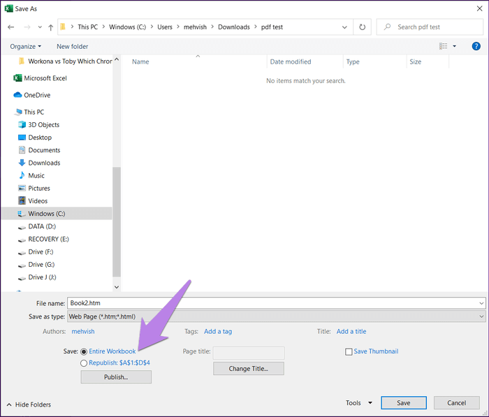 excel-to-html-7_935adec67b324b146ff212ec4c69054f 3 أفضل الطرق لتحويل Excel Sheet إلى جدول HTML