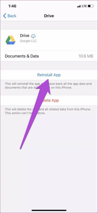 fix-google-drive-not-syncing-on-iphone-11_4d470f76dc99e18ad75087b1b8410ea9 أفضل 5 طرق لإصلاح عدم مزامنة Google Drive على iPhone