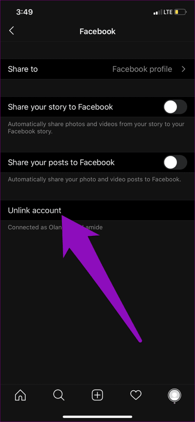fix-igtv-videos-not-sharing-to-facebook-mobile-and-pc-06_4d470f76dc99e18ad75087b1b8410ea9 أفضل 3 إصلاحات لمشاركة مقاطع فيديو Instagram IGTV على Facebook (الهاتف المحمول والكمبيوتر الشخصي)