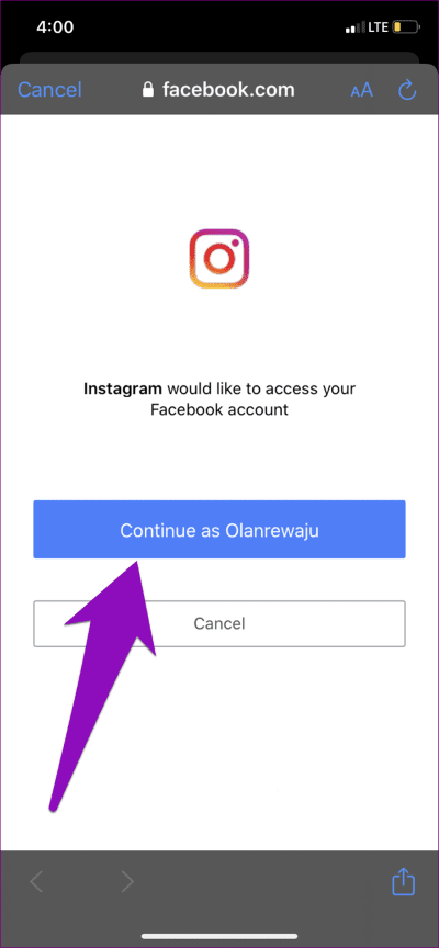 fix-igtv-videos-not-sharing-to-facebook-mobile-and-pc-10_4d470f76dc99e18ad75087b1b8410ea9 أفضل 3 إصلاحات لمشاركة مقاطع فيديو Instagram IGTV على Facebook (الهاتف المحمول والكمبيوتر الشخصي)