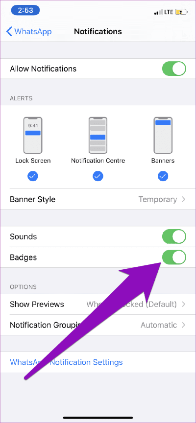 fix-iphone-app-notification-wont-go-away-02_200601_134214_4d470f76dc99e18ad75087b1b8410ea9 أفضل 6 طرق لإصلاح عدم اختفاء إشعارت تطبيق iPhone