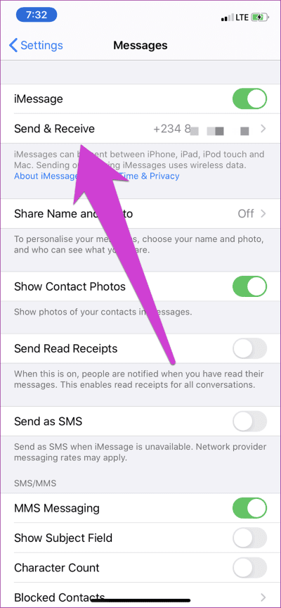 أفضل 4 طرق لإصلاح مشاركة الاسم والصورة غير متاح على iPhone - %categories