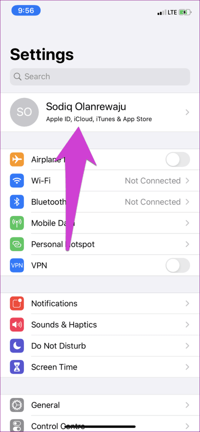 fix-sharing-name-photo-not-available-on-ios-12_4d470f76dc99e18ad75087b1b8410ea9 أفضل 4 طرق لإصلاح مشاركة الاسم والصورة غير متاح على iPhone