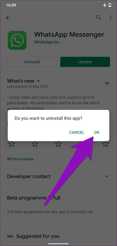 fix-unfortunately-whatsapp-has-stopped-error-android-07_4d470f76dc99e18ad75087b1b8410ea9 أفضل 3 طرق خطأ لإصلاح للأسف ، توقف WhatsApp على Android