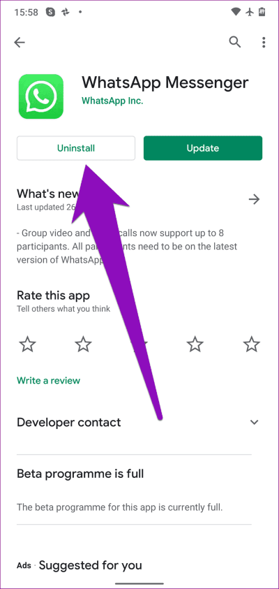 fix-unfortunately-whatsapp-has-stopped-error-android-13_4d470f76dc99e18ad75087b1b8410ea9 أفضل 3 طرق خطأ لإصلاح للأسف ، توقف WhatsApp على Android