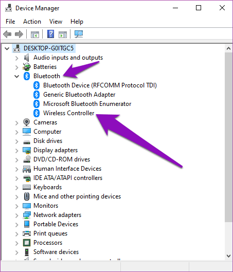 fix-windows-10-not-detecting-ps4-controller-17_4d470f76dc99e18ad75087b1b8410ea9 أفضل 4 طرق لإصلاح نظام التشغيل Windows 10 لا يكتشف جهاز تحكم PS4