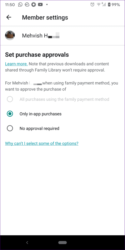 google-play-family-sharing-not-working-13_4d470f76dc99e18ad75087b1b8410ea9 أهم 10 طرق لإصلاح عدم عمل مكتبة Google Fam­i­ly Play