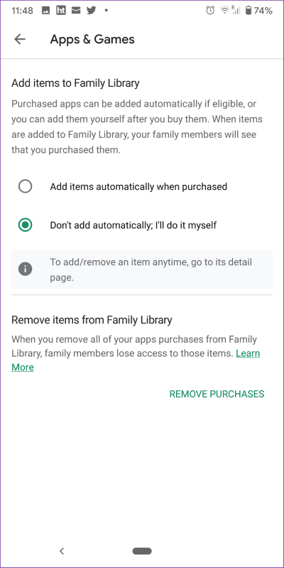 أهم 10 طرق لإصلاح عدم عمل مكتبة Google Fam­i­ly Play - %categories
