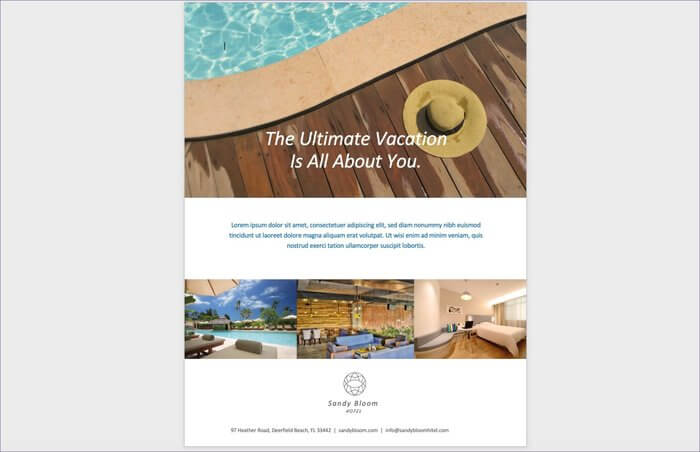 hotel_935adec67b324b146ff212ec4c69054f أفضل 11 قالب Microsoft Word لإنشاء المنشورات