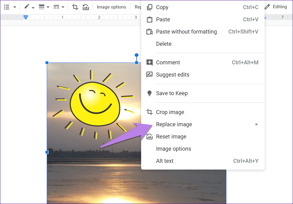 layers-in-google-docs-14_4d470f76dc99e18ad75087b1b8410ea9 كيفية وضع صورة أو نص أعلى صورة أخرى في Google Docs