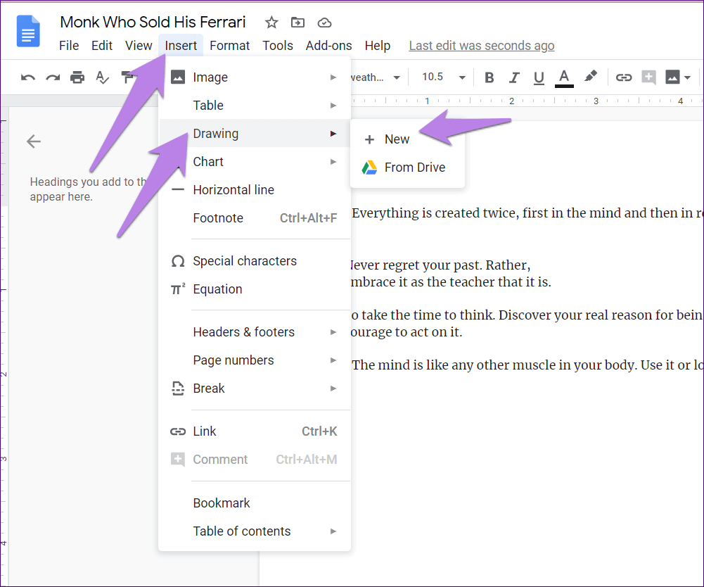 كيفية وضع صورة أو نص أعلى صورة أخرى في Google Docs - %categories
