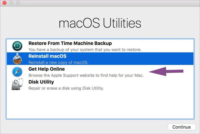 macOS-Recovery-Mode_935adec67b324b146ff212ec4c69054f كيفية إصلاح تكرار الرسائل أو مشكلة التباعد المزدوج على MacBooks