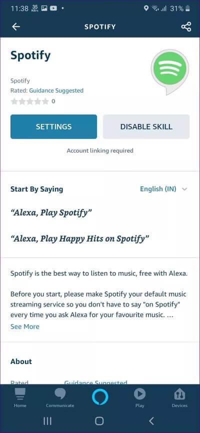 كيفية اختيار Spotify كخدمة الموسيقى الافتراضية على Amazon Echo - %categories