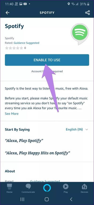 كيفية اختيار Spotify كخدمة الموسيقى الافتراضية على Amazon Echo - %categories