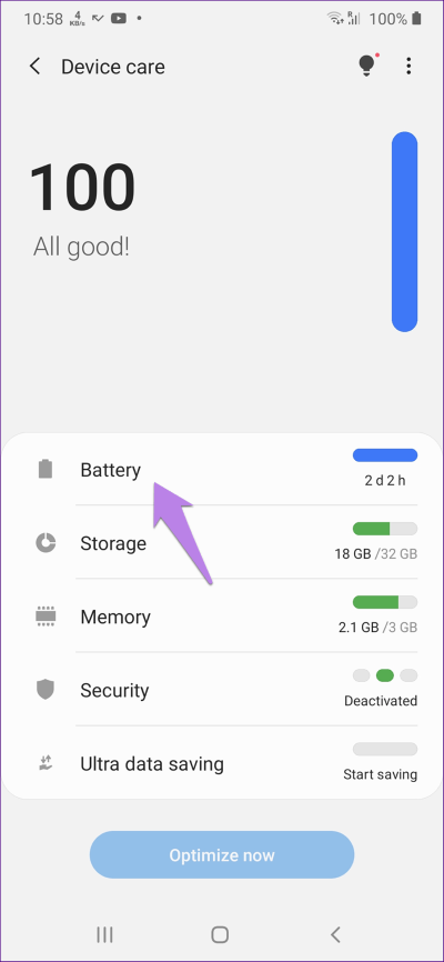 music-stops-playing-on-samsung-phone-15_4d470f76dc99e18ad75087b1b8410ea9 أفضل 8 إصلاحات لتوقف مشغل الموسيقى عند إيقاف تشغيل شاشة الهاتف لـ Samsung