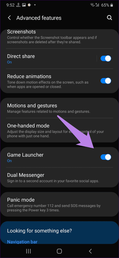 samsung-game-launcher-settings-tips-tricks-2_4d470f76dc99e18ad75087b1b8410ea9 أفضل 16 إعدادات Samsung Game Launcher يجب أن تعرفه