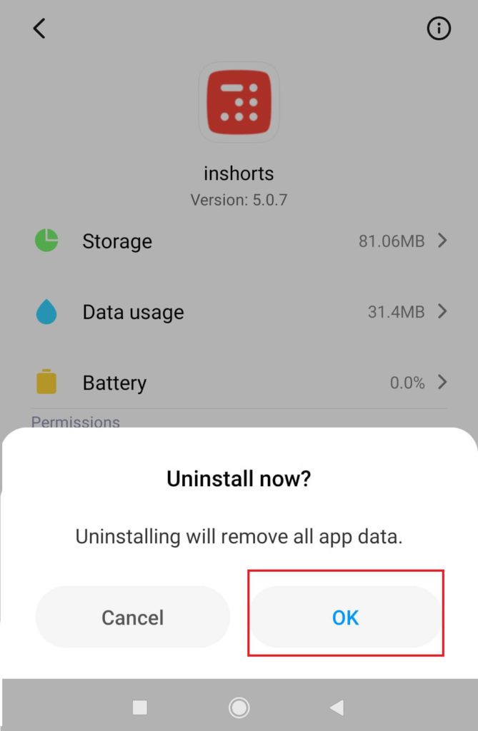 tap-on-the-Uninstall-option.-669x1024-1 كيفية إلغاء تثبيت أو حذف التطبيقات على هاتف Android الخاص بك
