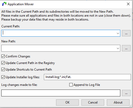 A-dialog-bo-of-Application-Mover-programme-will-open-up كيفية نقل البرامج المثبتة إلى محرك أقراص آخر في Windows 10