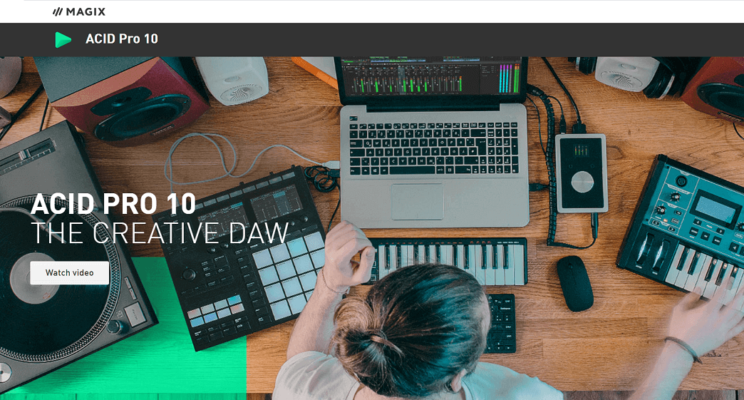 Acid-Pro أفضل 9 برامج لإنتاج الموسيقى الشعبية لمستخدمي الكمبيوتر الشخصي