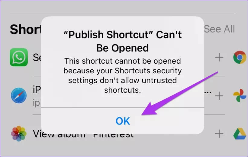 Alllow-Untrusted-Shortcuts-Iphone-Ipad-1_4d470f76dc99e18ad75087b1b8410ea9 ما هي اختصارات غير موثوق بها وهل يجب عليك السماح لها على iPhone