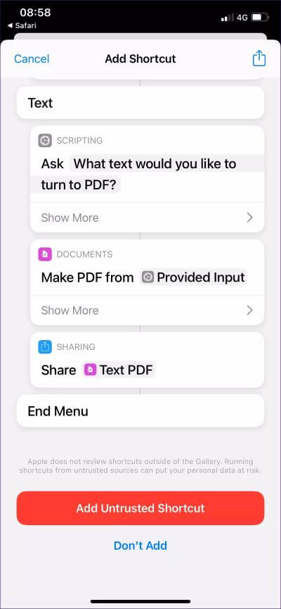 Alllow-Untrusted-Shortcuts-Iphone-Ipad-6_4d470f76dc99e18ad75087b1b8410ea9 ما هي اختصارات غير موثوق بها وهل يجب عليك السماح لها على iPhone