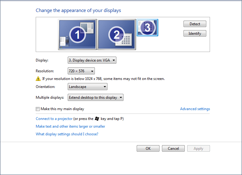 Change-the-appearance-of-your-display كيفية تغيير جهاز العرض الأساسي والثانوي على نظام التشغيل Windows
