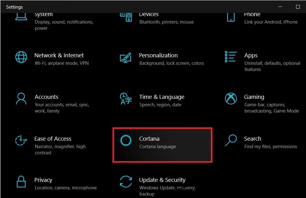 Click-on-Cortana إصلاح رسالة استخدام CPU عالي Audio Device Graph Isolation high CPU usage
