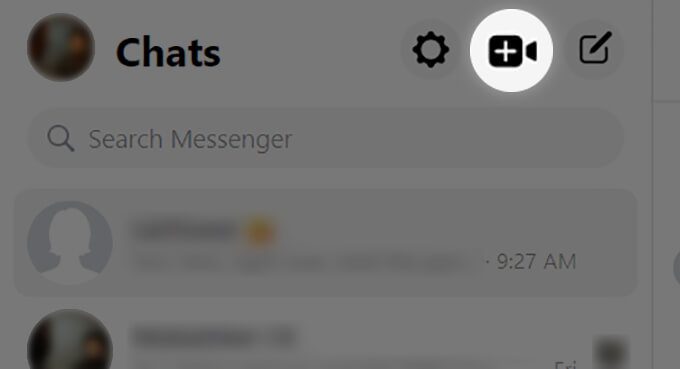 Click-on-Messenger-Rooms-button-from-Messener-Web كيفية استخدام Facebook Messenger Rooms لعقد مؤتمرات الفيديو