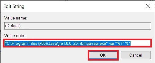 Click-on-Ok كيفية تشغيل ملفات JAR على نظام التشغيل Windows 10