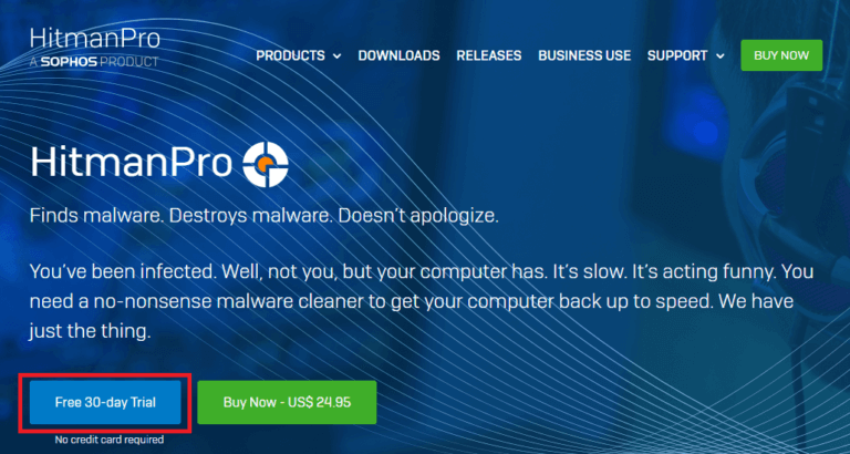 Click-on-the-30-day-trial-button-to-download-the-free-version-768x410-1 4 طرق لإزالة إعادة توجيه ByteFence بالكامل