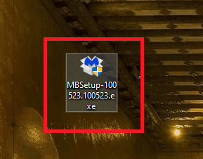 Click-on-the-MBSetup-100523.100523.exe-file-to-install-the-MalwareBytes 4 طرق لإزالة إعادة توجيه ByteFence بالكامل