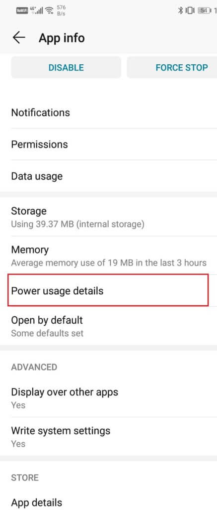Click-on-the-Power-UsageBattery-option-437x1024-1 إصلاح موسيقى Google Play يواصل التعطل
