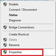 Click-on-the-Properties-1 ما هو محول Microsoft Virtual WiFi المصغر وكيفية تمكينه؟