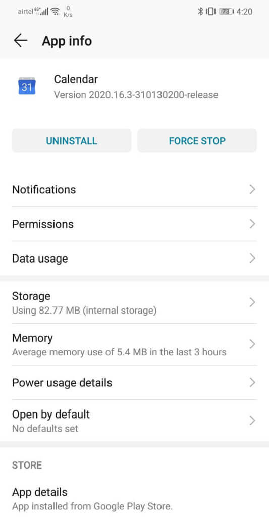 Click-on-the-Uninstall-option-if-available-533x1024-1 استعادة أحداث تقويم Google المفقودة على Android