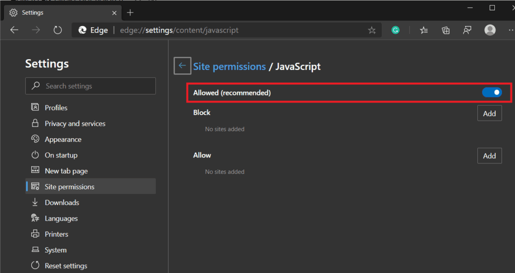Click-on-the-toggle-switch-to-enable-JavaScript-1024x543-1 كيفية إصلاح خطأ javascript:void(0)