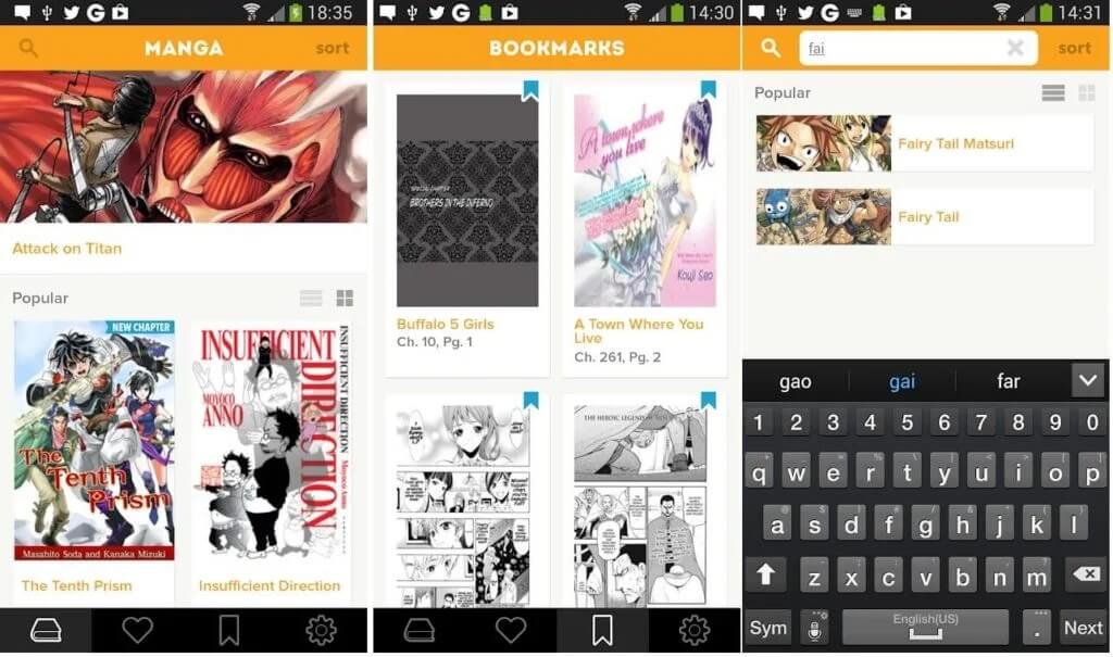 Crunchyroll-Manga-1024x605-1 14 من أفضل تطبيقات قارئ Manga للـ Android