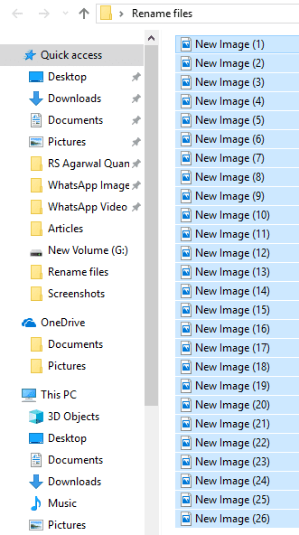 كيفية إعادة تسمية ملفات متعددة بشكل مجمّع على Windows 10 - %categories